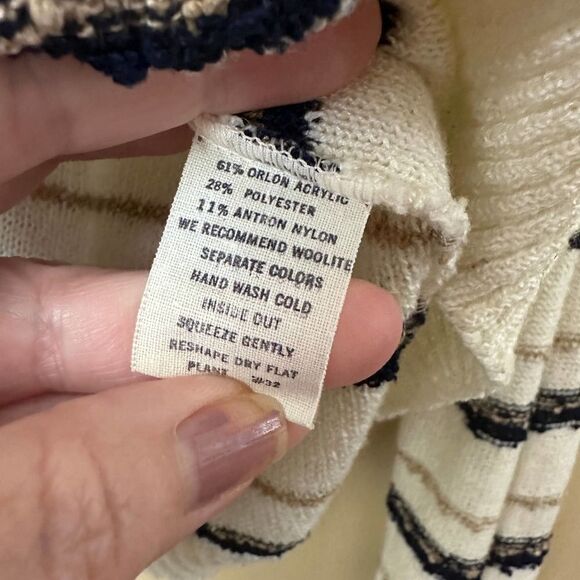 Vintage Givenchy Sport Striped Sweater Size Medium - Picture 6 of 6